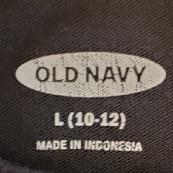 Old Navy Girls Soccer Graphic Tee "Goal Getter" Size L (10-12) Grey - Picture 4 of 11